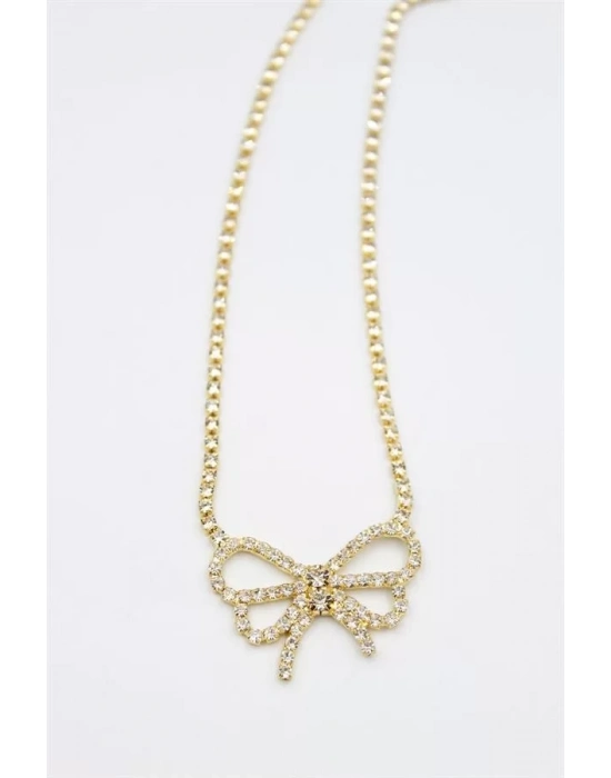 Fiyonk Kolye - Altın