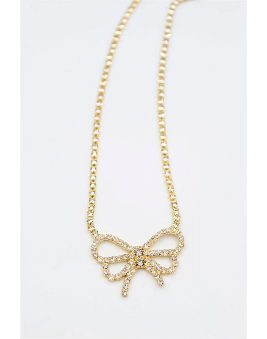 Fiyonk Kolye - Altın