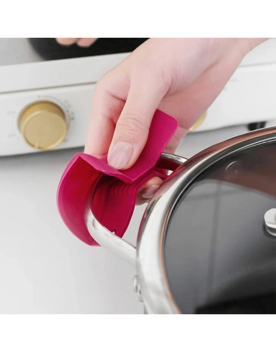 Fiyonk Şeklinde Silikon Tutacak