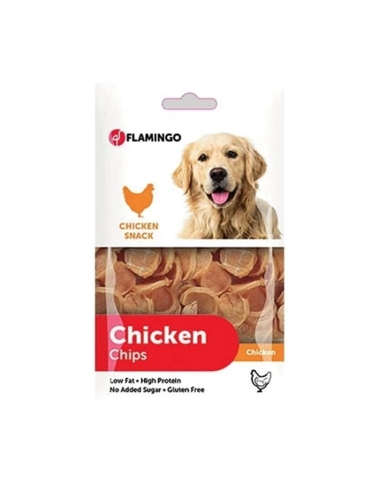 Flamingo Hapki Tavuk Cips Köpek Ödül Maması 85 Gr