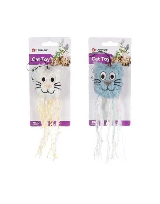 Flamingo Rizzo Kedi Şeklinde Peluş Kedi Oyuncağı 21 Cm