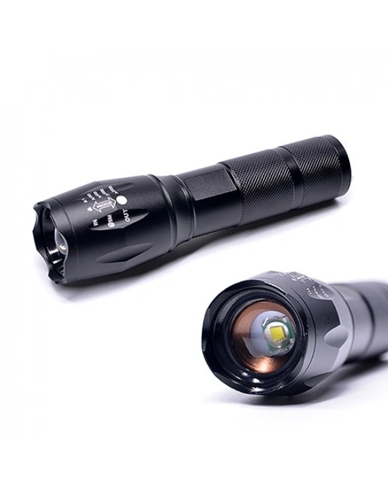 Flash Özellikli Güçlü Şarjlı El Feneri