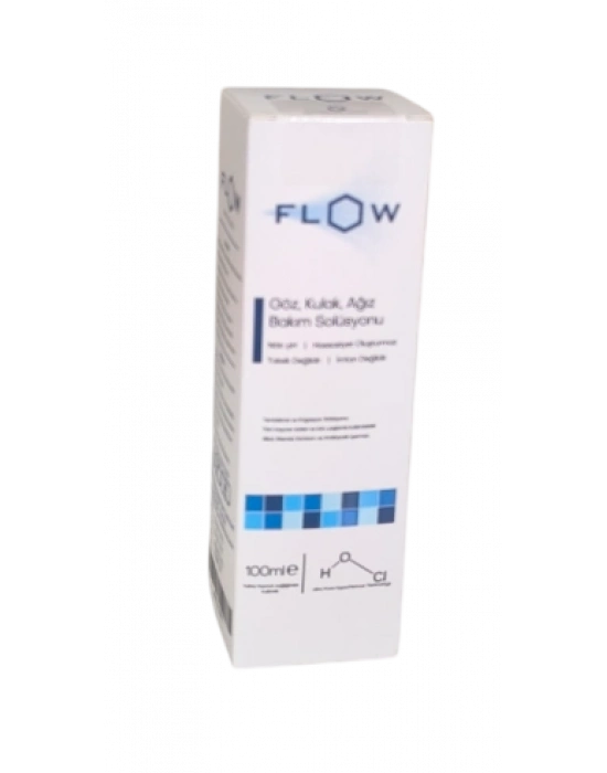 Flow Göz, Kulak, Ağız Bakım Solüsyonu 100 ml