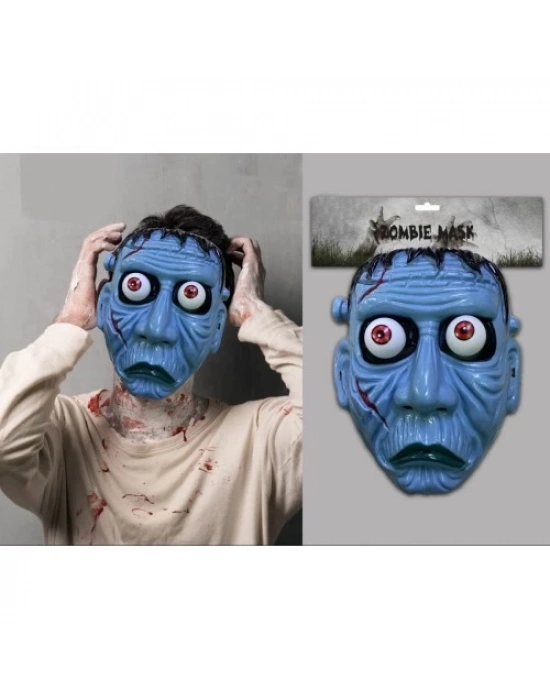 Frankenstein Temalı Sallanan Oynar Gözlü Maske