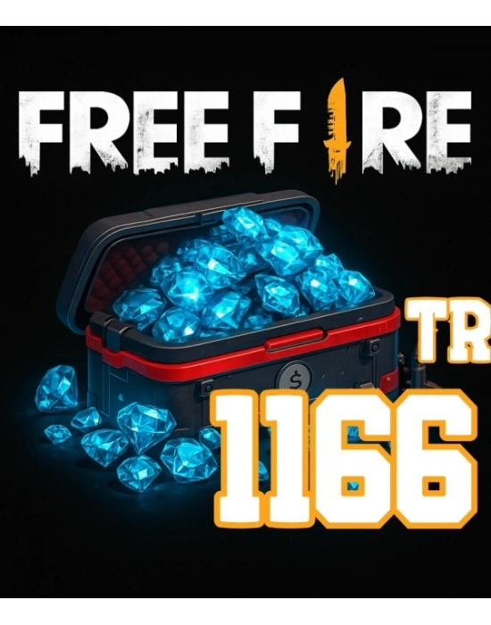 Free Fire 1166 Diamonds EU TR