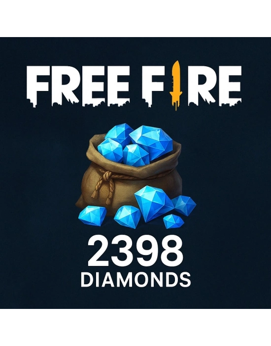 Free Fire 2398 Elmas