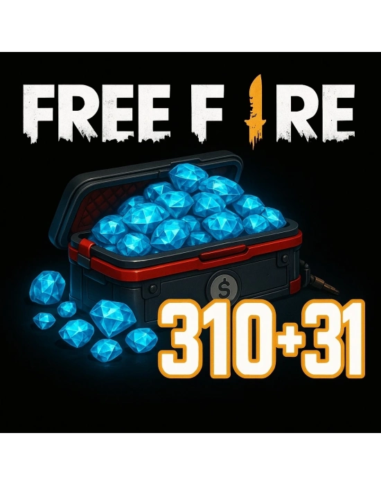 Free Fire 310+31 Bonus Elmas Global
