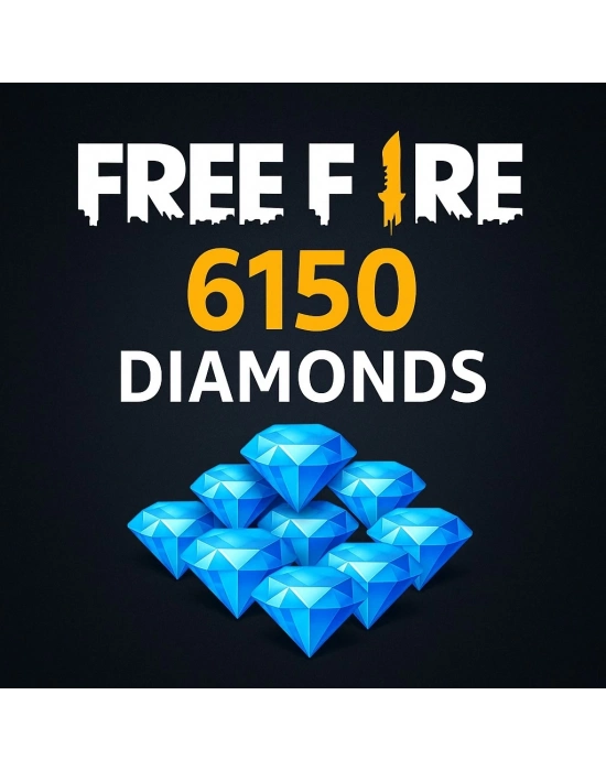 Free Fire 6150 Elmas