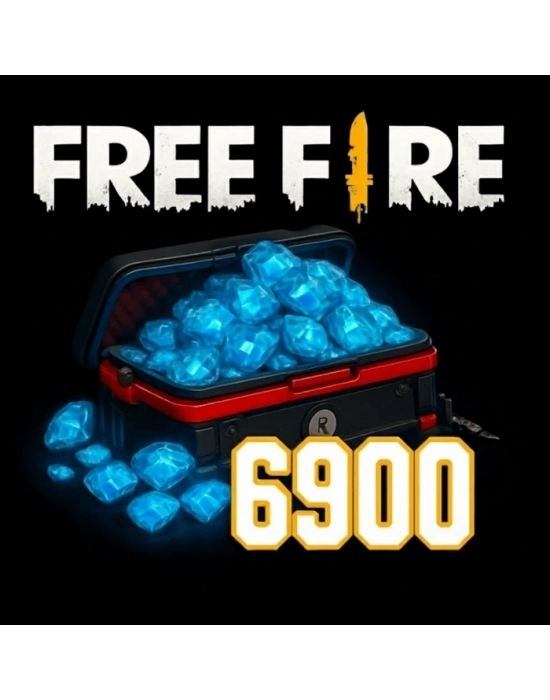 Free Fire 6900 Elmas Global