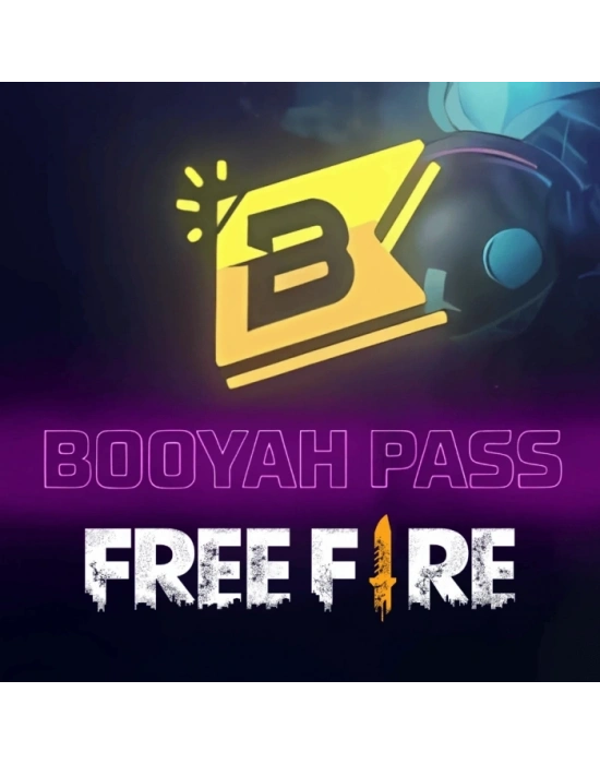 Free Fire Booyah Pass Card EU TR