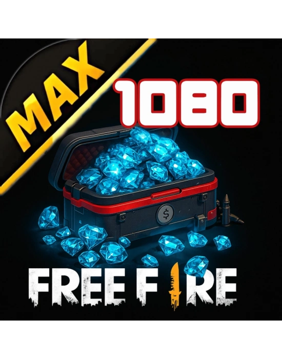 Free Fire MAX 1080 Diamonds