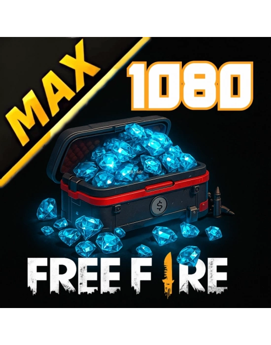 Free Fire MAX 1080 Elmas