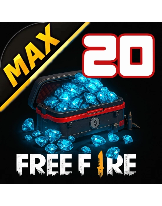 Free Fire MAX 20 Diamonds