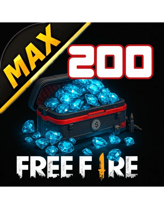Free Fire MAX 200 Diamonds