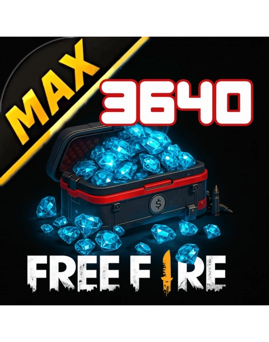 Free Fire MAX 3640 Diamonds