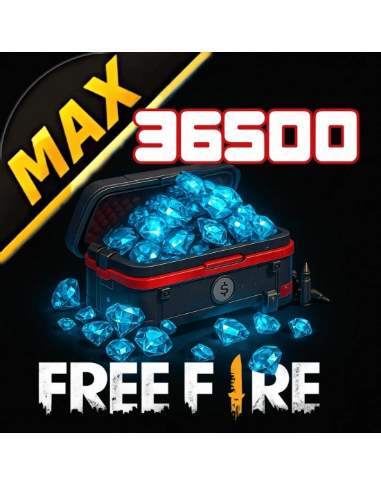 Free Fire MAX 36500 Diamonds