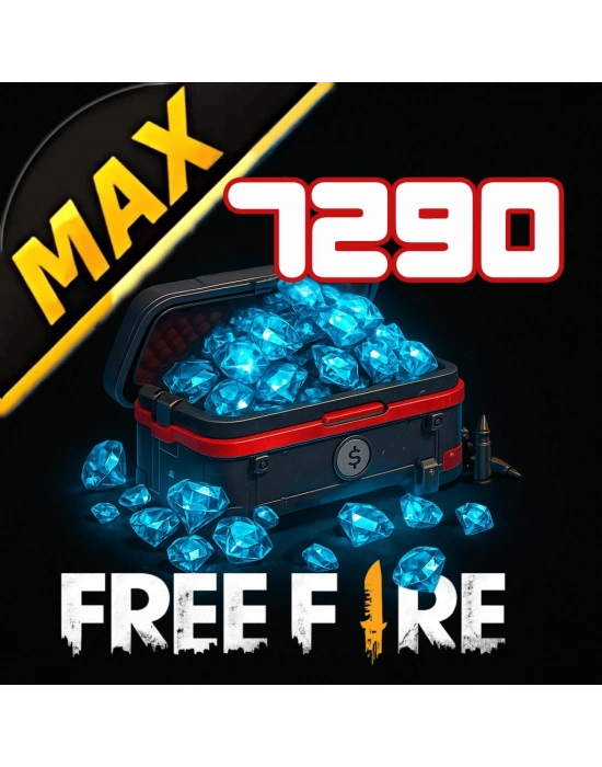 Free Fire MAX 7290 Diamonds