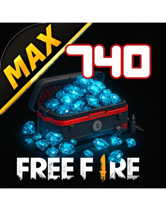 Free Fire MAX 740 Diamonds