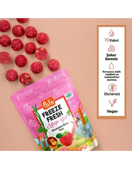 Freeze Fresh Magic Ball Ahududulu Elma Topu 20 Gr