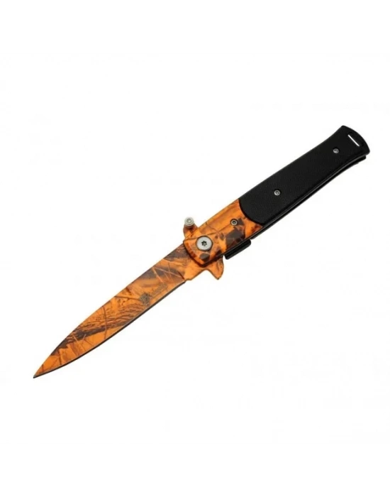 Fst-5001 Turuncu Çakı 22 Cm Manuel, Kemerlikli