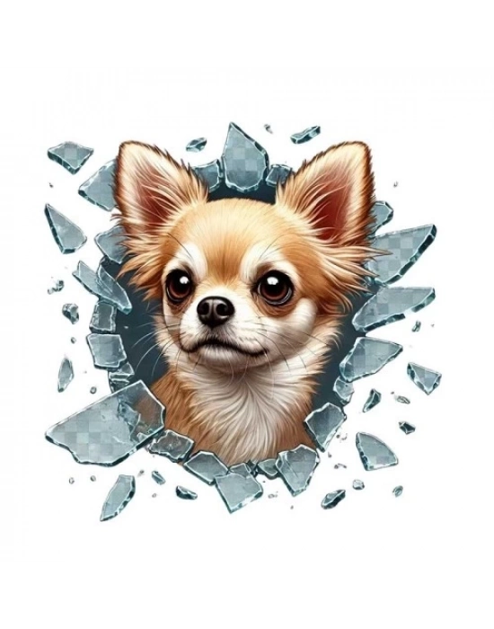 Fulcar Chiuahua Araç Stickerı