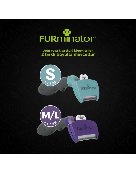 Furminator Uzun Tüylü Long Hair Kedi Tarağı 6,2cm [M/L]