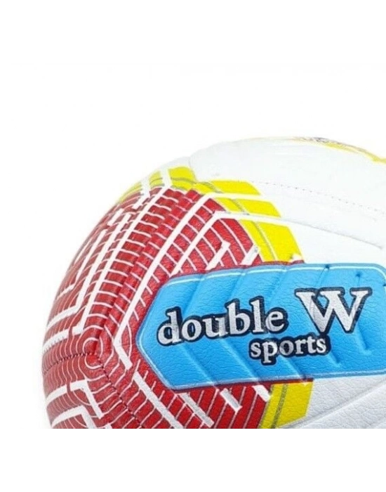 Futbol Topu Dikişli Kabartma Yüzey 420 gr No:5 - FB-680-KIRMIZI