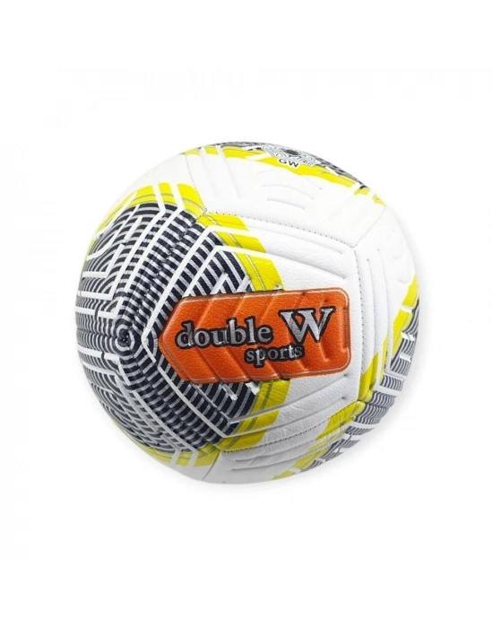 Futbol Topu Dikişli Kabartma Yüzey 420 gr No:5 - FB-680-SARI