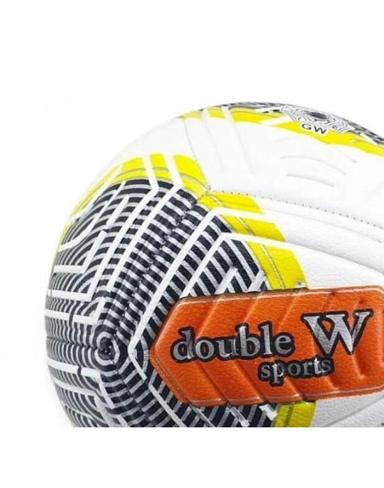 Futbol Topu Dikişli Kabartma Yüzey 420 gr No:5 - FB-680-SARI