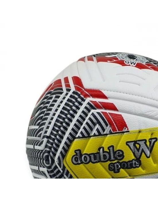 Futbol Topu Dikişli Kabartma Yüzey 420 gr No:5 - FB-680-SİYAH