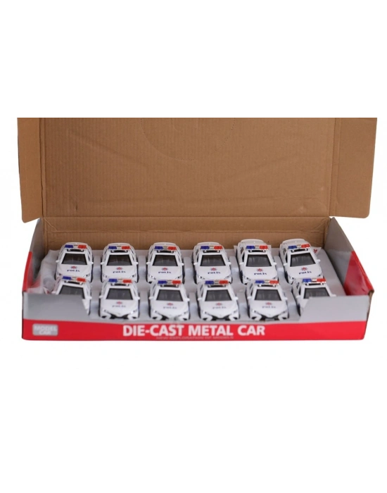 ® FY6238-12D DİSPLAYDA METAL ÇEK BIRAK POLİS ARABASI