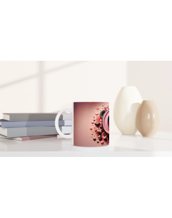 G Harfi Canlı Renkli Harfli Kupa Bardak