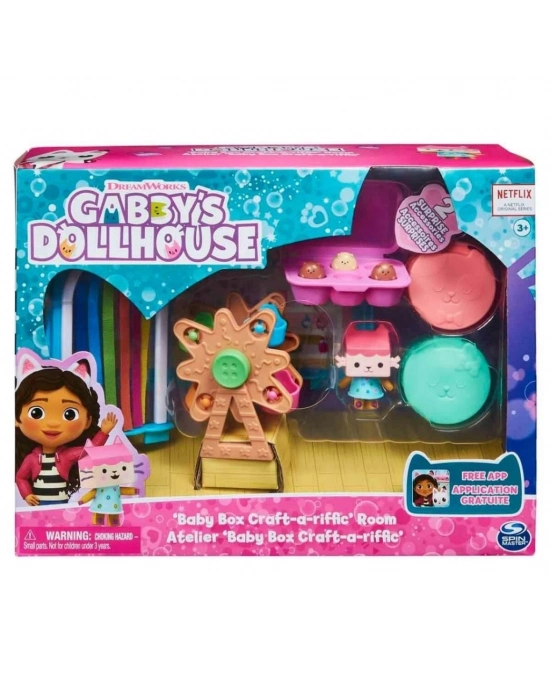 Gabbys Dollhouse Deluxe Oda Setleri (1 AD. GÖNDERİLİR)