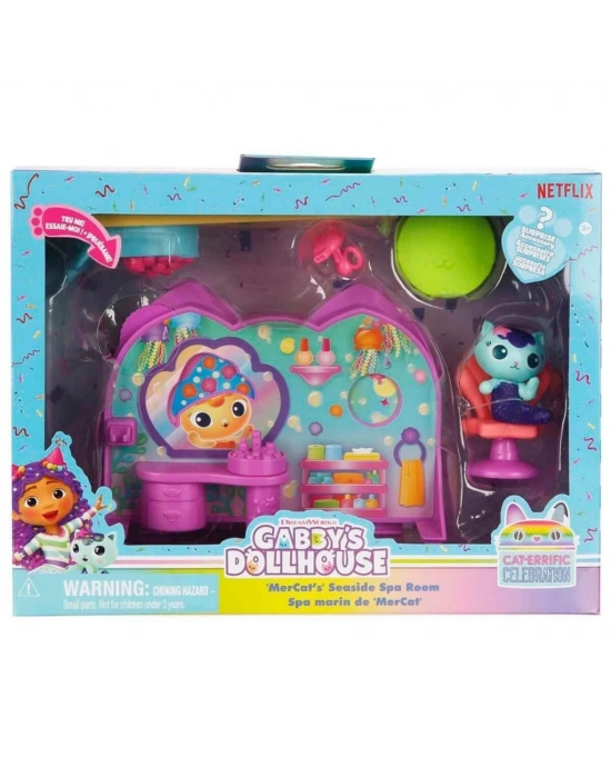 Gabbys Dollhouse Deluxe Oda Setleri (1 AD. GÖNDERİLİR)