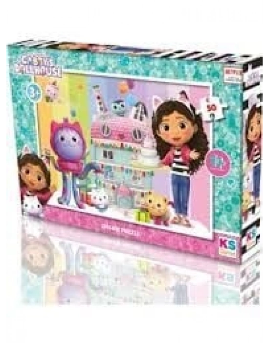 Gabbys Dollhouse  50  Parça Puzzle