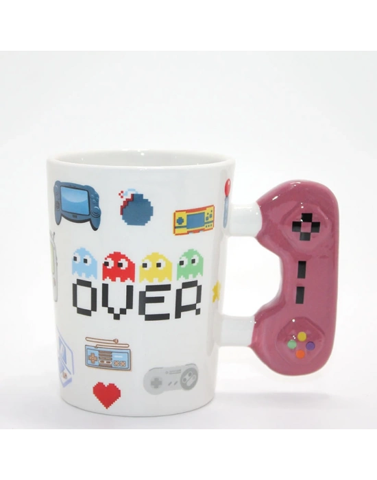 Game Over Porselen Kupa Bardak Model 2