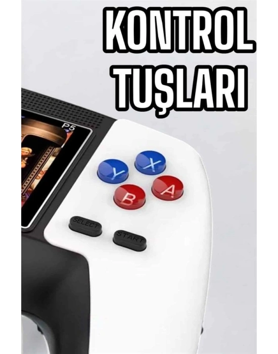 Gamepad 520 Retro Oyunlu Taşınabilir El Konsolu Atari