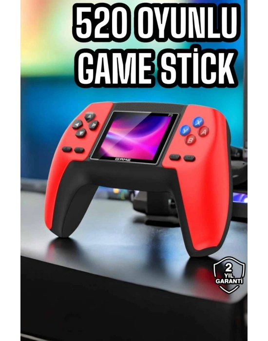 Gamepad 520 Retro Oyunlu Taşınabilir El Konsolu Atari