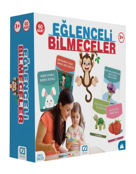 Games Eğlenceli Bilmeceler 60 Kart 5103