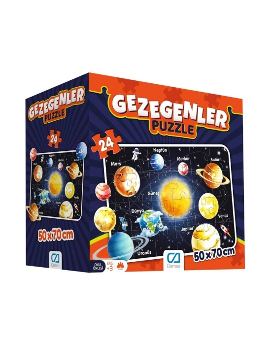 Games Gezegenler Eğitici Puzzle 5026