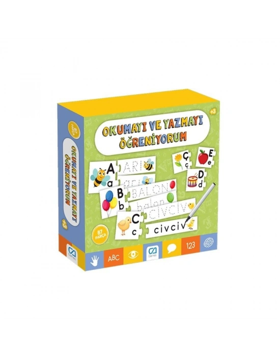 Games Okumayı ve Yazmayı Öğreniyorum 87 Parça