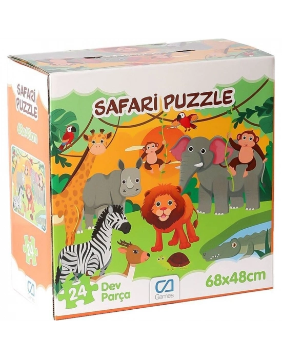Games Safari Puzzle 24 Parça 5232