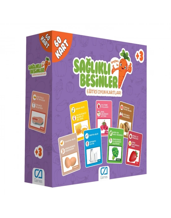 Games Sağlıklı Besinler 60 Kart 5106