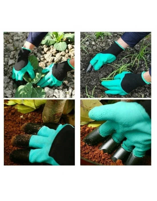Garden Genie Gloves Toprak Kazma Bahçe Eldiveni