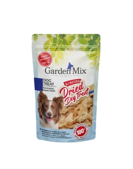 Garden Mix Kurutulmuş Dana İşkembe Köpek Ödül Maması 1 Adet 100 Gr