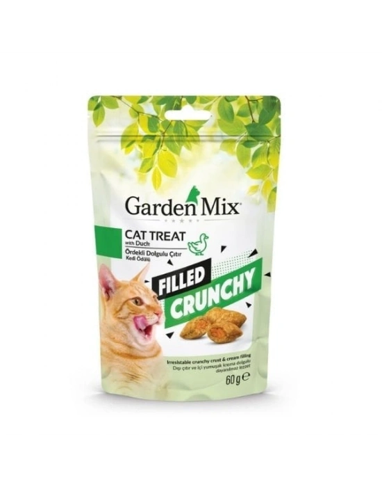 Garden Mix Ördekli İçi Dolgulu Kedi Ödül Maması 1 Adet 60 Gr