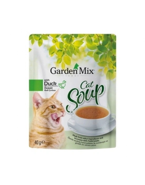 Garden Mix Ördekli Kedi Çorbası 1 Adet 40 Gr