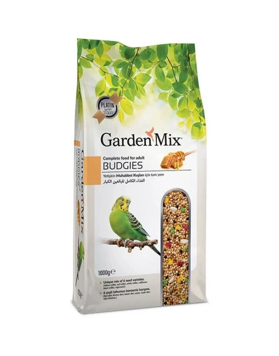Garden Mix Platin Ballı Muhabbet Kuş Yemi 1 Kg