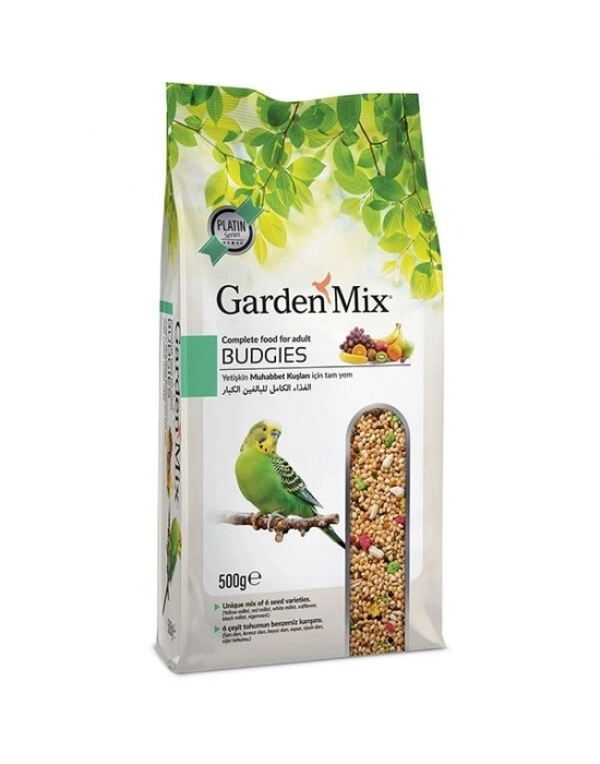 Garden Mix Platin Meyveli Muhabbet Kuş Yemi 500 Gr