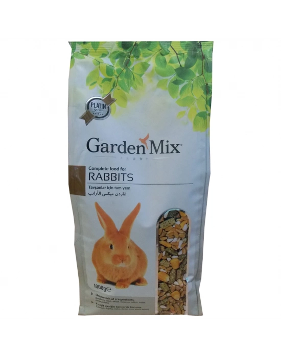 Garden Mix Platin Seri Tavşan Yemi 1 Kg